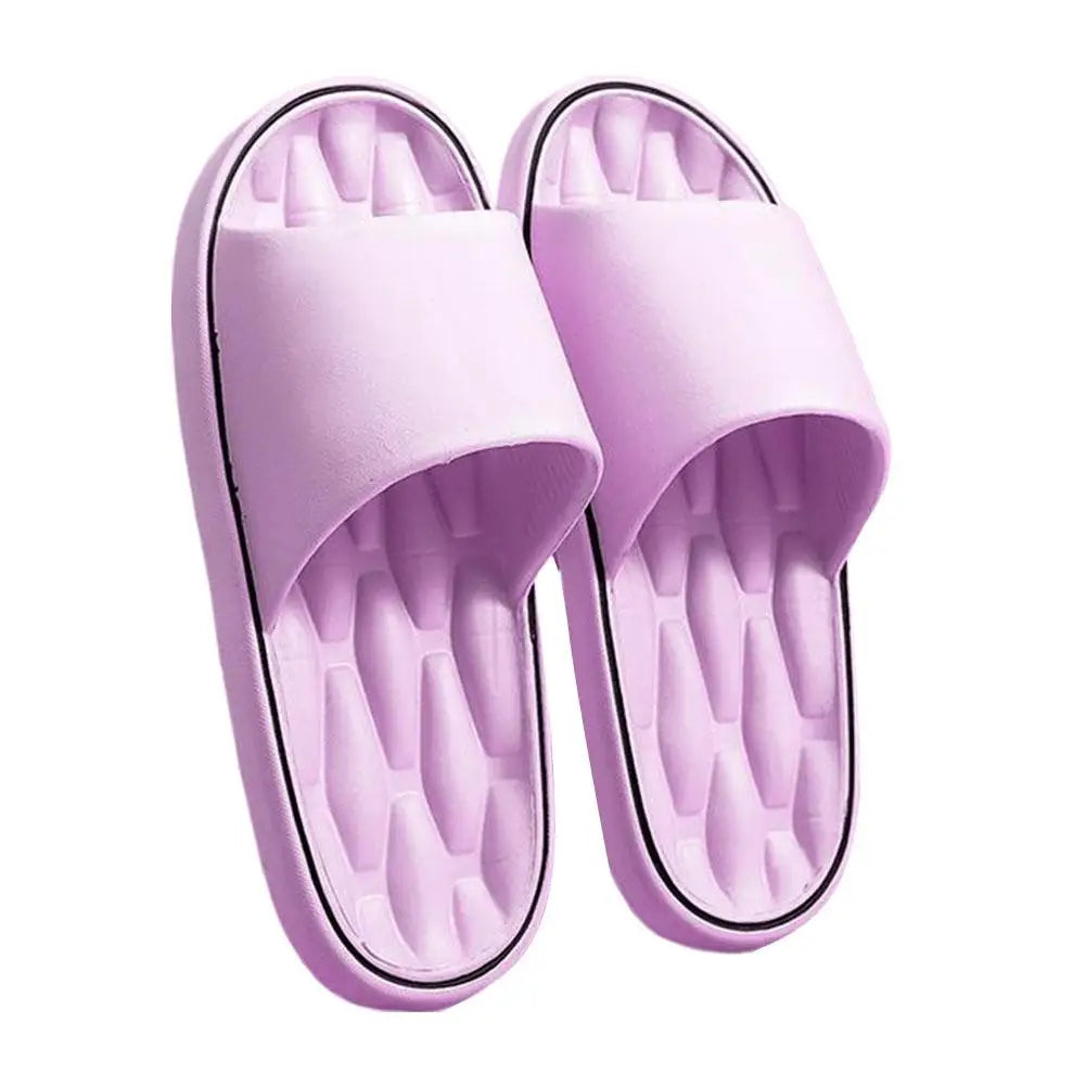Fashionable Super Light Women's Slippers Anti-Slip EVA Elastic Shoes Colorful Sneakers In Door Bathroom Flip Flops