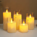 LED Candle Lights Indoor Atmosphere Desktop Ornaments Christmas Halloween Birthday Restaurant Room Decoration Lighting Fixtures