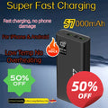 120W Super Fast Charge Power Bank 20000mAh Large Capacity Bidirectional Quick Charging Digital Display Portable External Battery