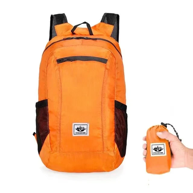 Outdoor Hiking Bag 20L Lightweight Portable Backpack Foldable Waterproof Folding Ultralight Pack for Women Men Travelling Hiking