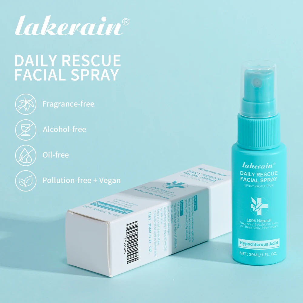 Calming Rescue Facial Spray For Sensitive Skin Hypochlorous Acid Spray Helps Reduce Redness Breakouts Soothing Balancing Spray