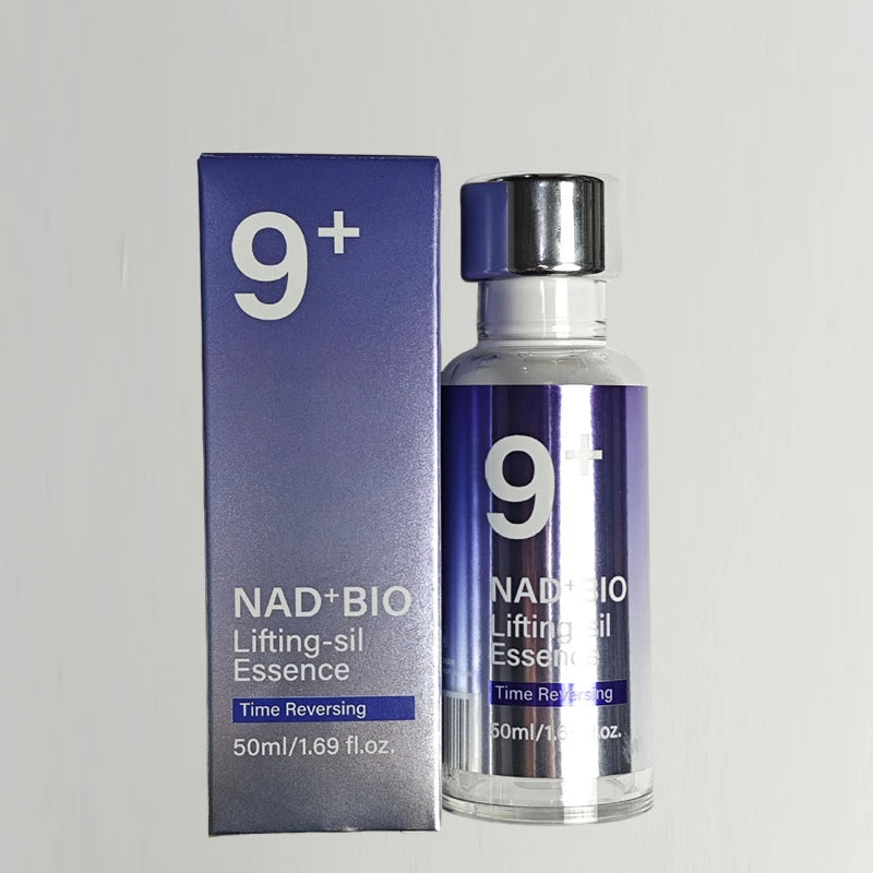 NAD+ Peptides Glow Boosting Toner + Firming Serum + No.9 Eye Cream - Korean Anti Wrinkle Brighten Dark Circles Skin Care