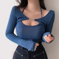 Sexy Outfits Fashion 2 Piece Set for Women Cropped Cardigan Slim Fit Sling Tanks 2023 Ropa Mujer Korean Suit Y2k Clothes