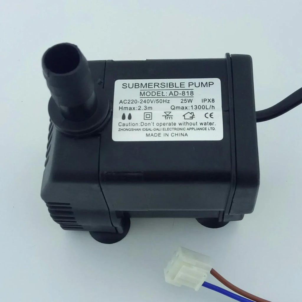 AD-818/1300 Mobile Environmental Friendly Water Air 8W10W18W25W Conditioner Spray Fan Cooling Fan Small Suction Submersible Pump