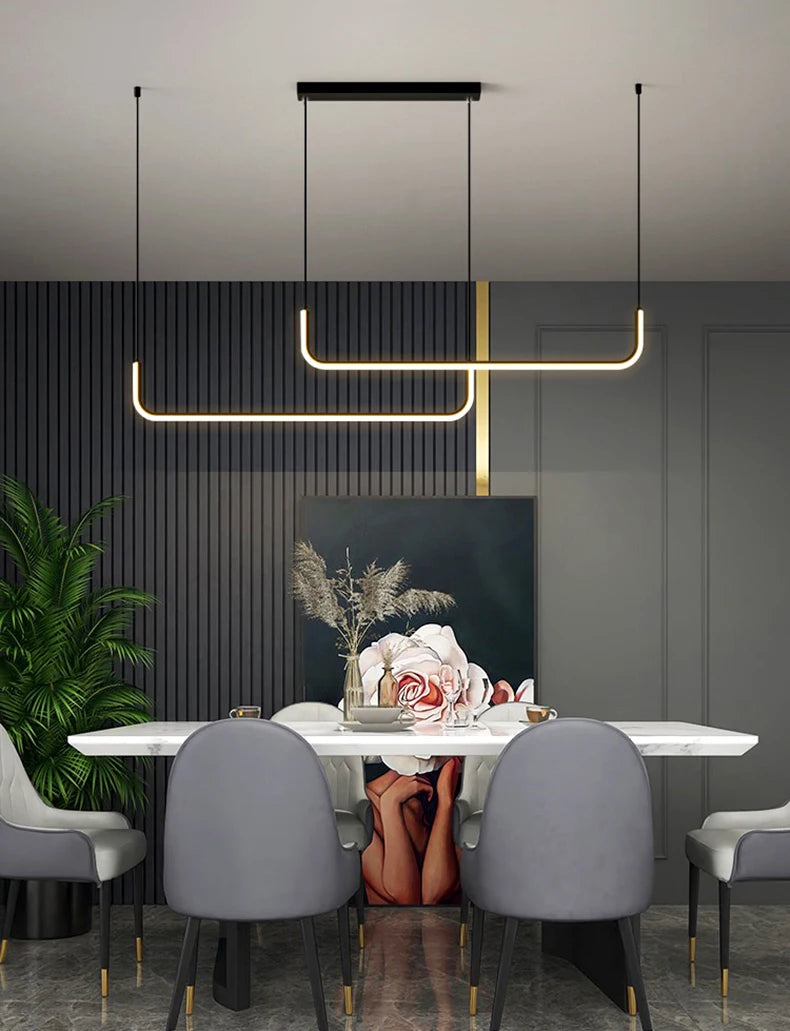 Modern dine dining room Pendant lights indoor lighting Ceiling lamp hanging light led chandelier decorative interior lighting