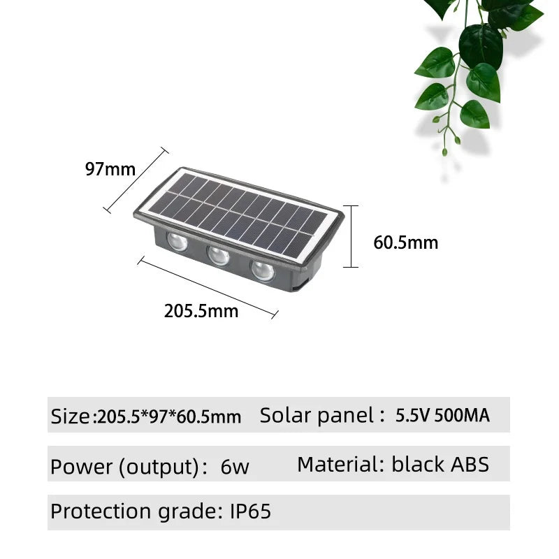 Led Garden Solar Lights Outdoor Wall Lamp Outdoor Lighting Latest Durable Long Life Outdoor Protection IP65 220V