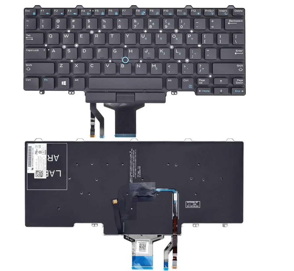 US Laptop Keyboard For Dell Latitude 5480 5490 E5450 E5470 E7450 E7470 0D19TR PK1313D4B05 PK1313D4B00 SN7230BL Backlit