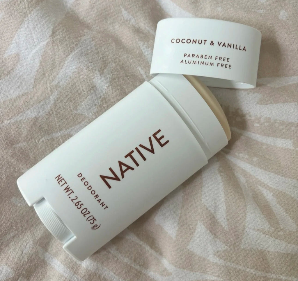 75g NATIVE Original Coconut Vanilla Deodorant Eucalyptus Mint Lavender Rose Sensitive Healthy Body Antiperspirant Cream Stick