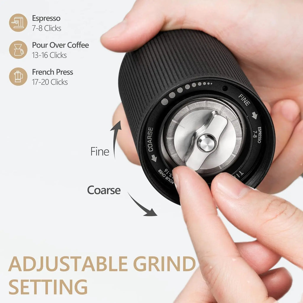 TIMEMORE C3S/C3 ESP Manual Coffee Grinder All-Metal Body with S2C Conical Burr for Espresso/French Press Portable Hand Grinder