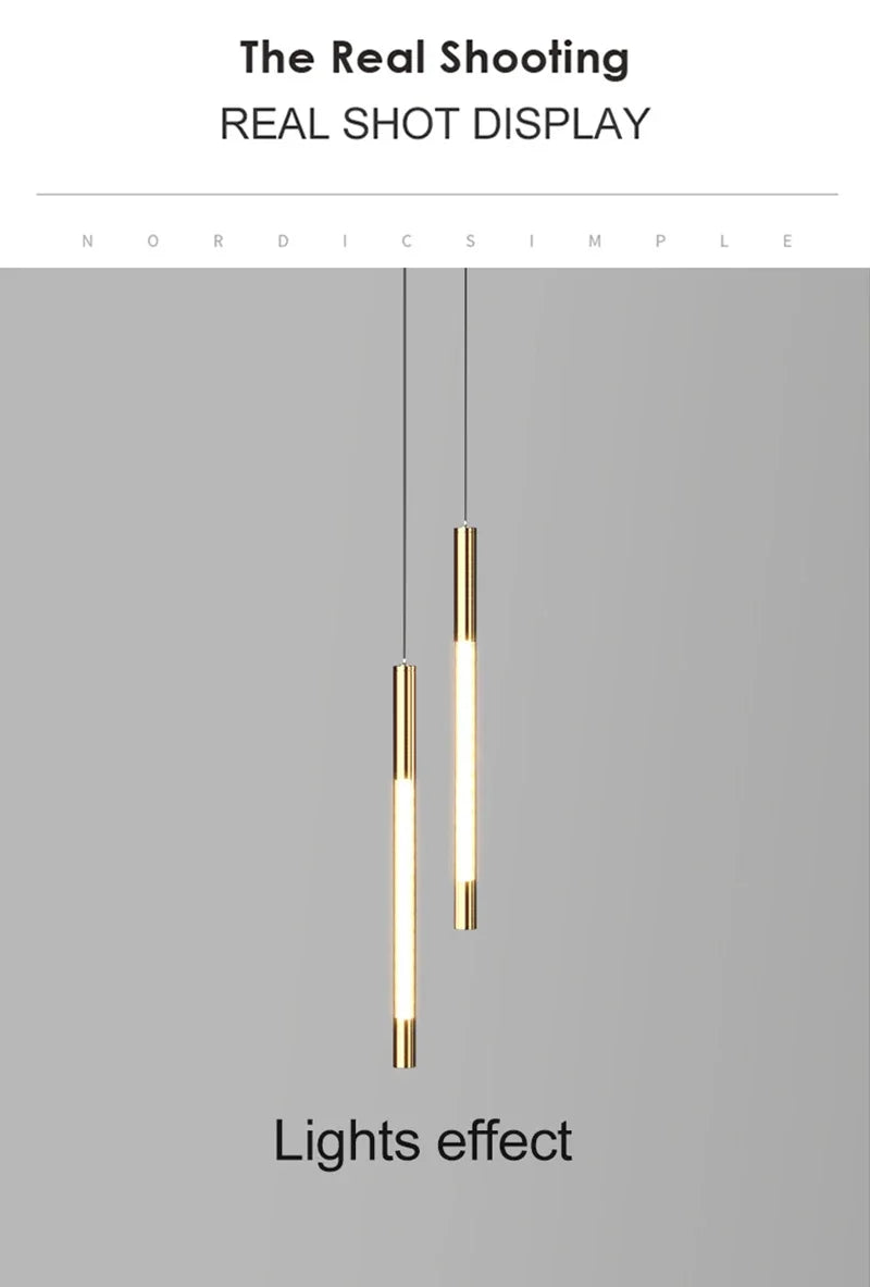 Nordic Led Pendant Lights Indoor Lighting Decoration Home Bedroom Bedside Light Living Dining Table Room Corridor Hanging Lamp
