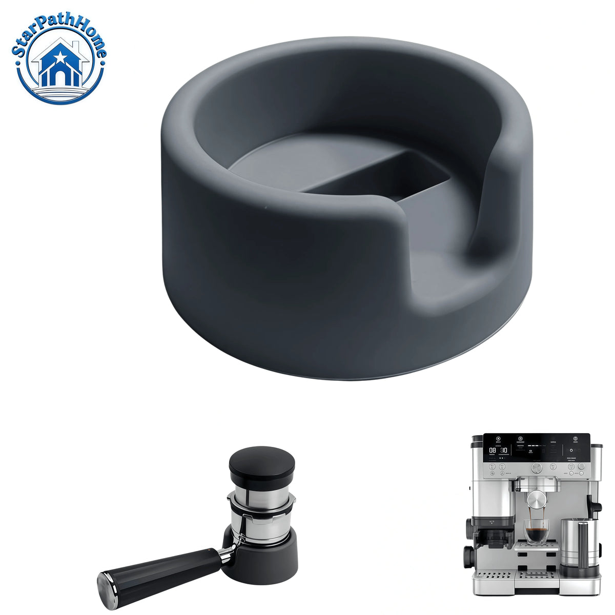 Portafilter Holder Compatible With Ninja Espresso Machine, Espresso Tamping Station for Ninja Luxe Cafe ES601 ES701