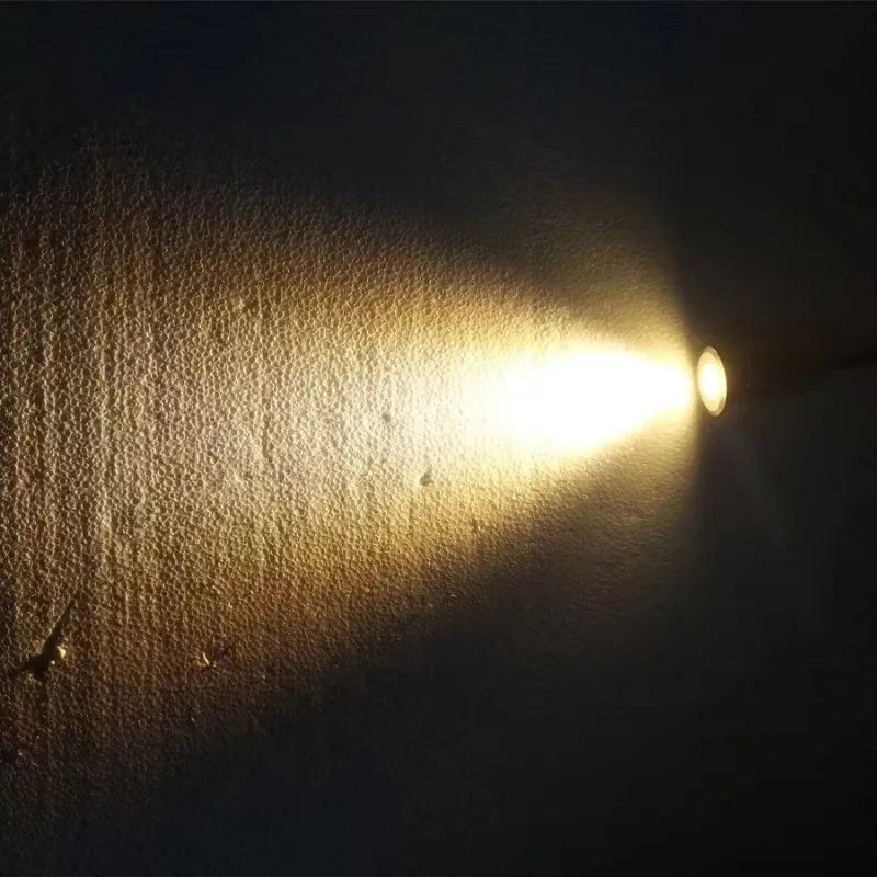 DC12V 24V LED Mini Underwater Light IP68 Waterproof Underground Lamp Spotlight Stainless Steel for Pool Stair Step Pathway Deck