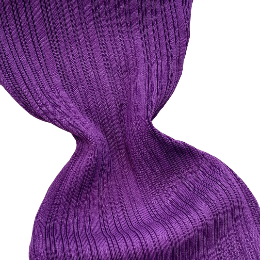 Dark Purple Ribbed Knit Bodycon Mini Dress Women's Off The Shoulder Sundress Short Sleeve Stretchy Casual Party Clubwear Outfits
