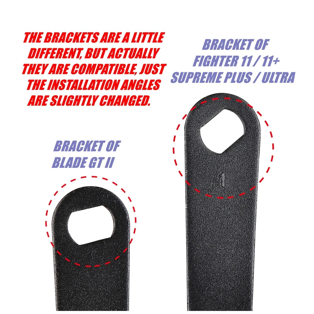 Original TEVERUN 11-Inch Fender for FIGHTER 11 11+ SUPREME PLUS ULTRA BLADE GT II Electric Scooter Mudguard Front And Rear Wheel
