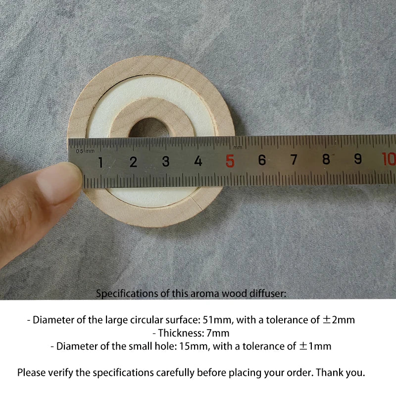 No Smell 2/6pcs Car Perfume Replacement Wood and PE Solid Perfume Drop Essential Oils Suitable For Many Car Air Freshener