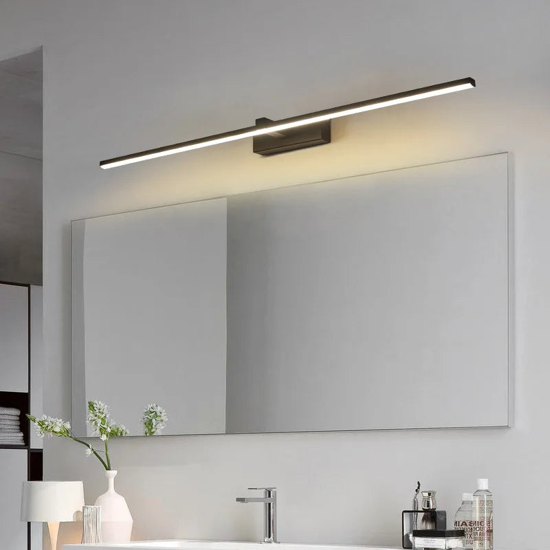 Modern LED Indoor Wall Lights, Bathroom Mirrors, Headlights, Study Rooms, Bedrooms, Waterproof, Creative Wall Lights, Lighting