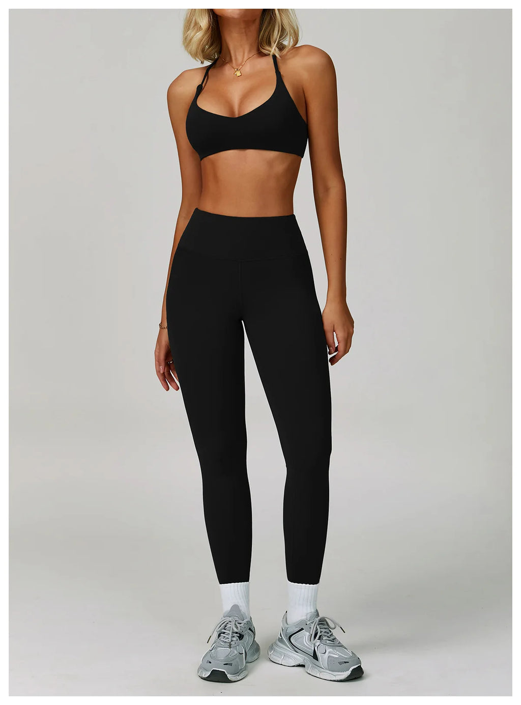 Women's Tracksuit 2 Piece Set Fitness Clothes Yoga Sets Sportswear Workout Bra High Waist Leggings Set Gym Clothing Sports Suits