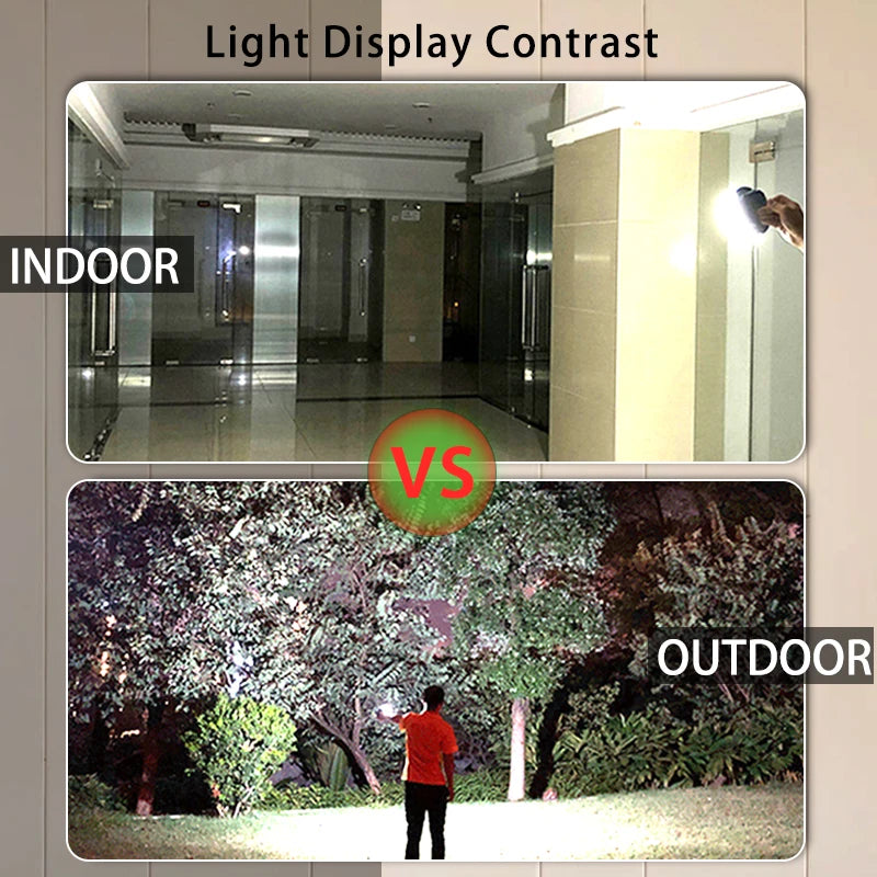 Rechargeable Camping Lights Outdoor Magnetic Suction Tent Lanterns Maintenance Emergency Lights High Light Flashlights 13500mah