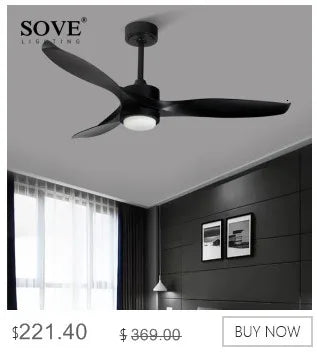 SOVE Ceiling Fan White Low Floor Ultra Thin 17cm DC Ceiling Fan With Remote Control Simple Ceiling Fans Without Light 220V