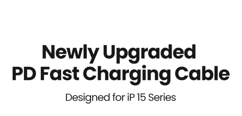 PD 60W USB C to Type C Fast Charging Cable for iPhone 11 13 14 15 16 Pro Max 12 Mini 6 7 8 Plus XS XR iPad USB A 1M 2M Cable