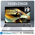 14.1 Inch Gaming Laptop Intel Core i9 10980HK 2.4 5.3GHz 32GB DDR4 2TB PCIe SSD Windows 11 Pro Portable Gamer Notebook Pro