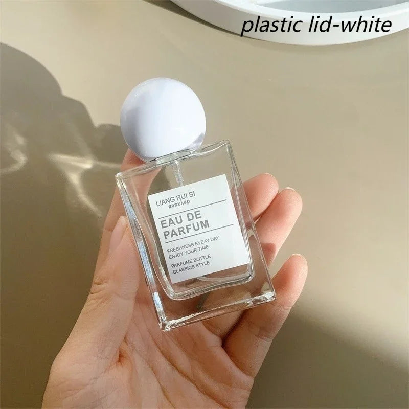 100/50/30ML Perfume Bottles Square Glass Portable Spray Bottle Large Capacity Replacement Empty Wholesale Refillable Containers