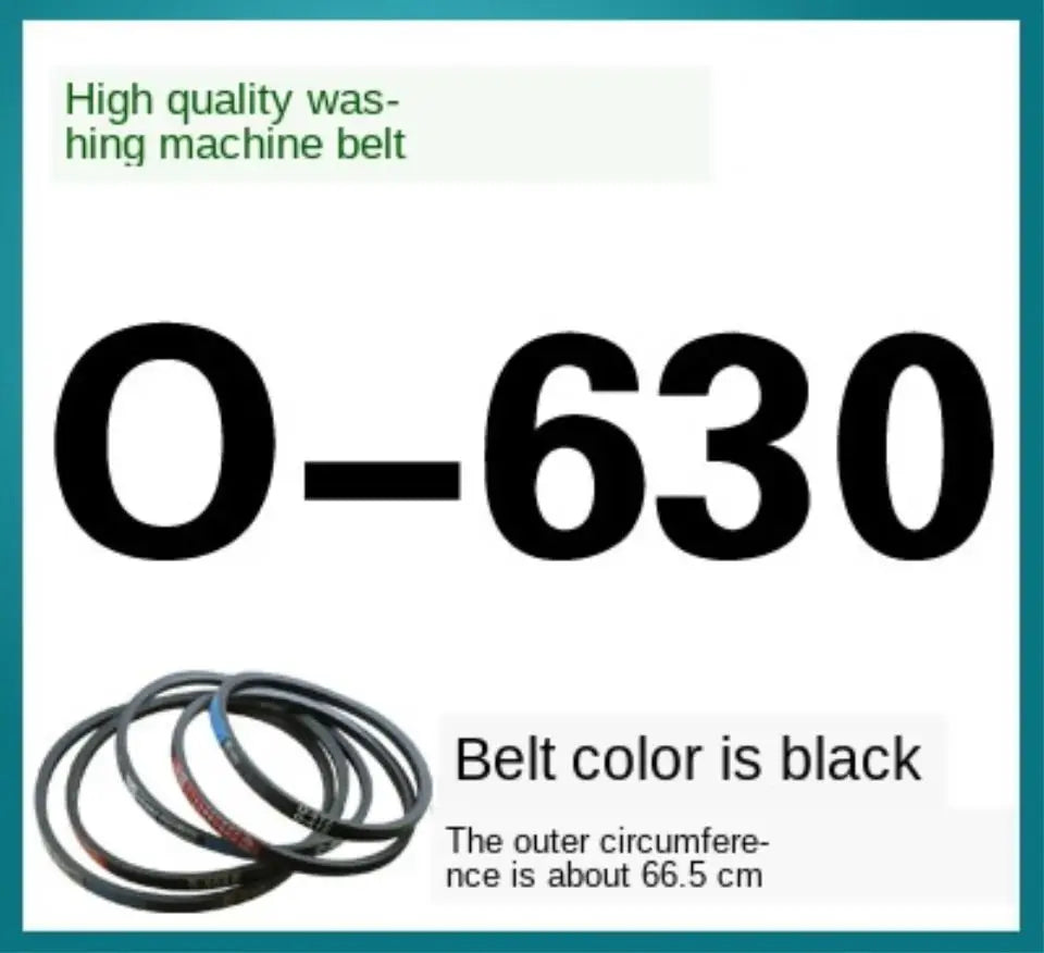Washing machine belt O-belt semi-automatic washing machine fully automatic washing machine motor conveyor belt