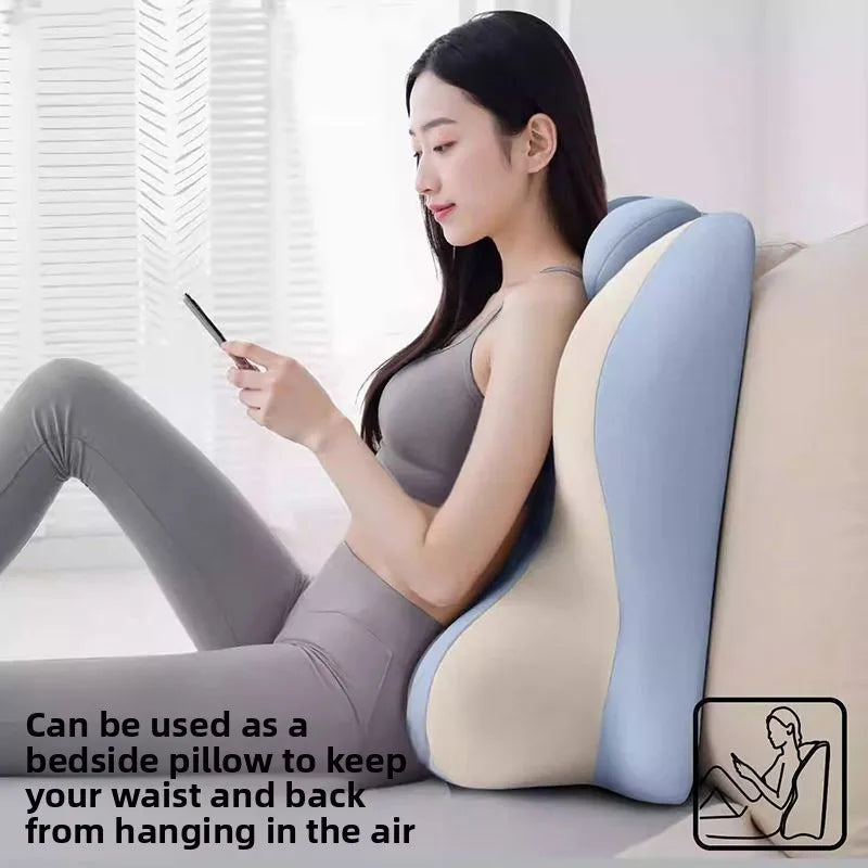 Memory Foam Pillow Ergonomic Support Neck Leg Rest Reading Phone Use Bed Sofa Wedge Shape Pain Relief Comfort