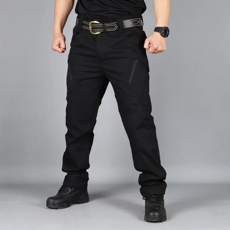 Tactical Cargo Pants Men Combat Trousers Cargo Pants Multiple Pockets Working Hiking Casual Men's Trousers Plus Size 6XL