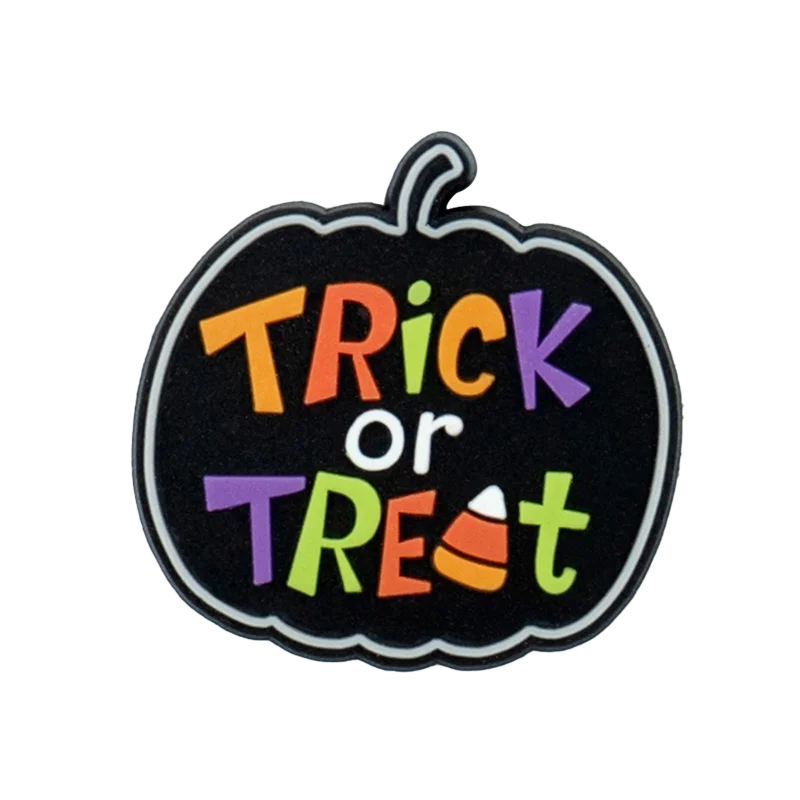 1/30pcs Halloween Shoe Charms Ghost Witch Shoe Decorations Pins for Kids Men Women Party Accessories Buckles Treat or Trick Gift