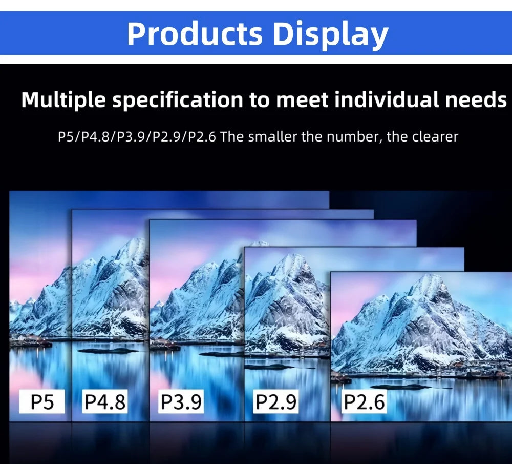Hot-selling custom-made indoor P2.976 LED screen/LED video wall from Chinese factory