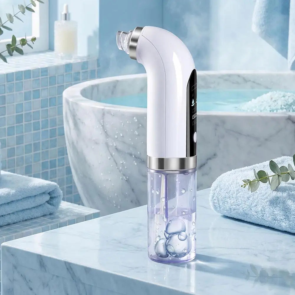 Blackhead Remover Machine, Electric Pore Vacuum, Acne Remover, Facial Exfoliation Deep Cleaning water circulation Beauty Device