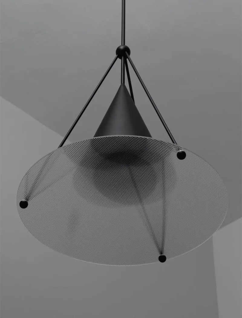 Modern Iron Art Single Head Pendant Lights Restaurant Exhibition Hall Bar Counter Card Seat Bar Hanging Lamps Lighting Fixtures