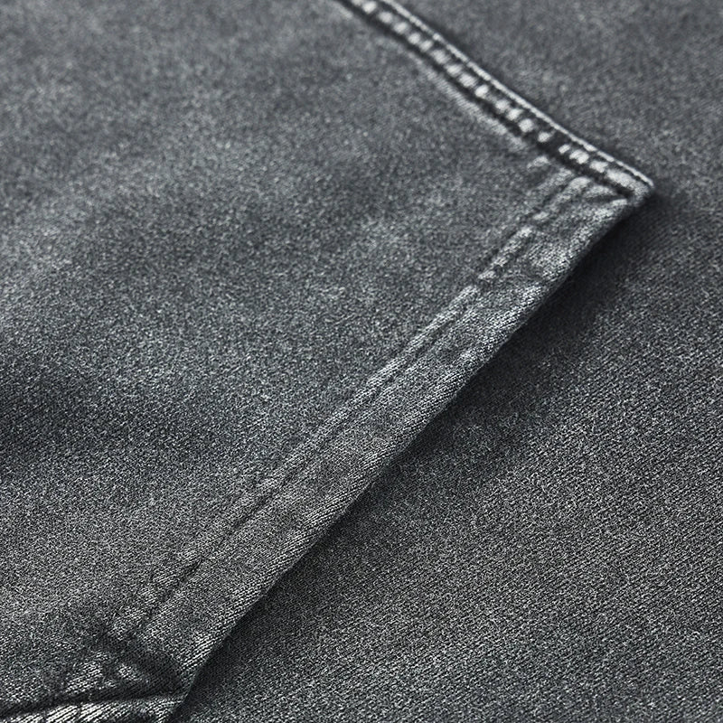 Men Streetwear Hip Hop Oversize Washed Hoodie Sweatshirt Custom Vintage Hoodie