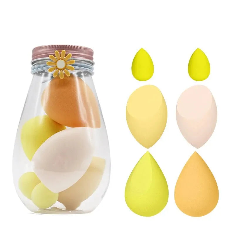 Makeup Egg Dry Wet Dual Use Water Droplets Diagonal Cut Makeup Egg Independent Packaging No Powder Makeup Egg Powder Puff