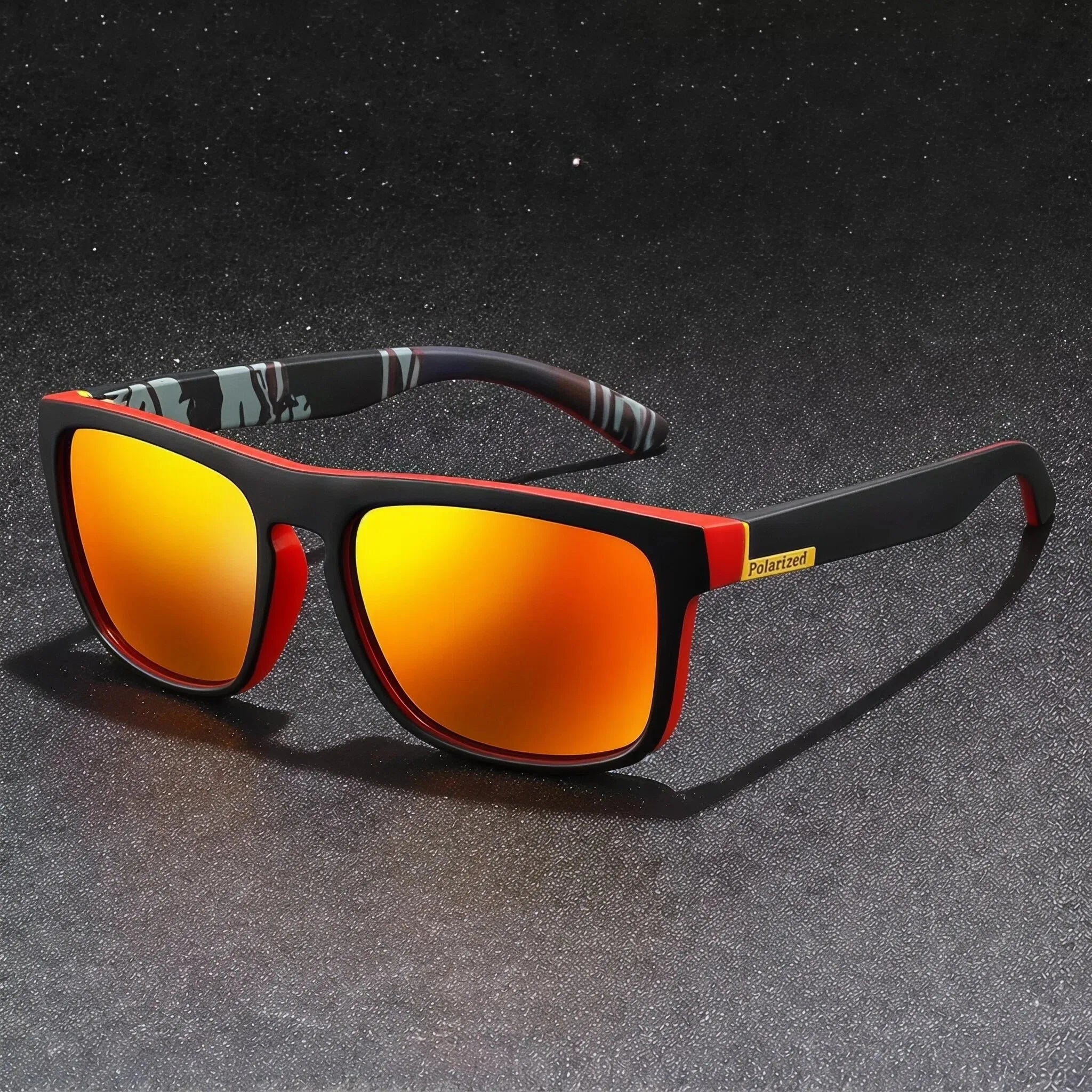 New Fashion Guy's Sun Glasses Polarized Sunglasses Men Classic Design Mirror Square Ladies Sun Glasses Women