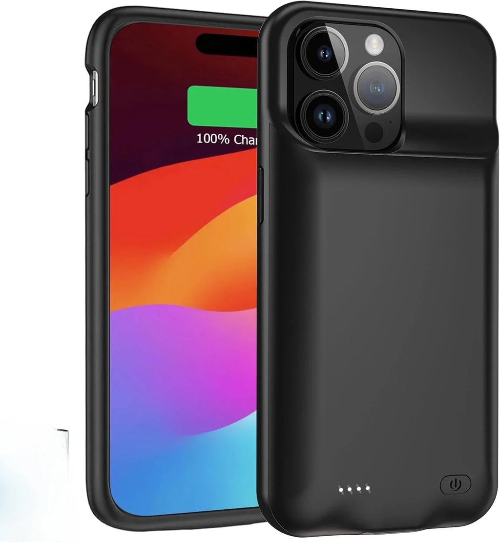 10000mAh New Excellent for IPhone 13 Mini 16 Pro Max 15 Plus 14 13 12 Mini 11 6 6S 7 8 Battery Charger Case Charging Cover Power