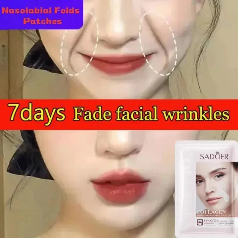 Firming Fine Lines Hydrocrystaline Patch Anti-Aging Sagging Facial Skin Deep Nourishing Facial Mask Korean Facial Care Product