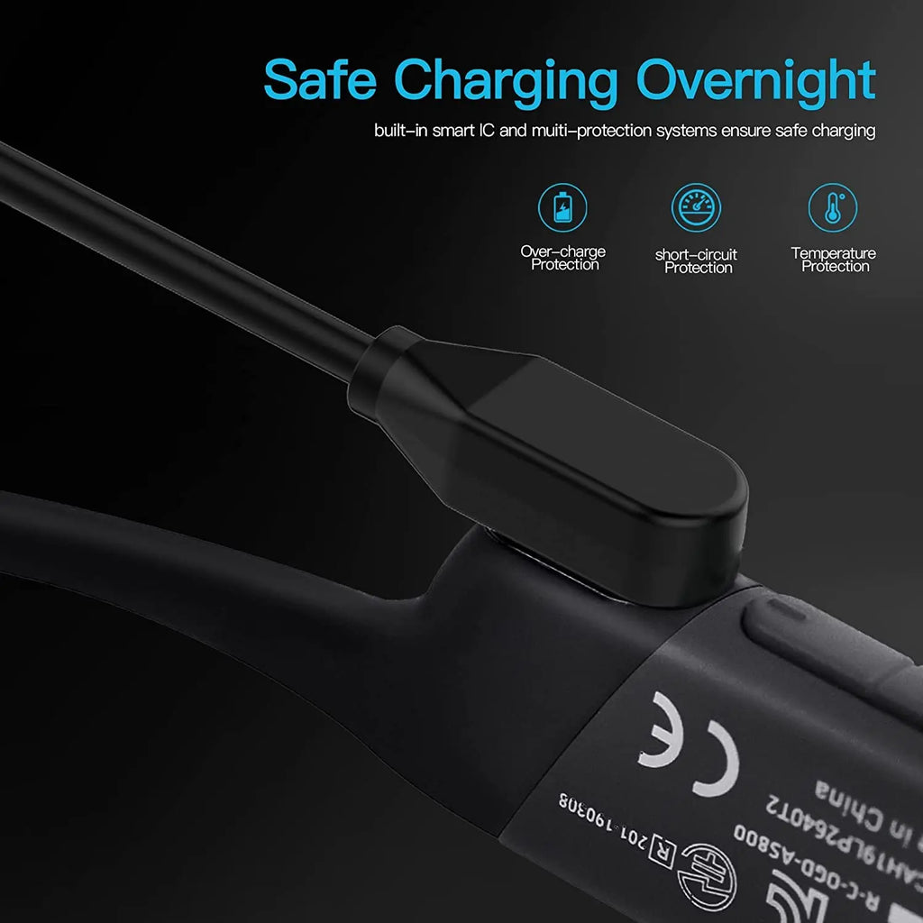 Headphone Charger Cable USB C to Shokz Magnetic Charging Cord Compatible for Aftershokz AS800,  OpenRun Bone Conduction Charger