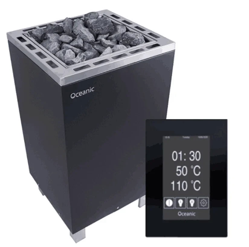 Oceanic real Touch screen controller high peormance for steam generator and sauna heater