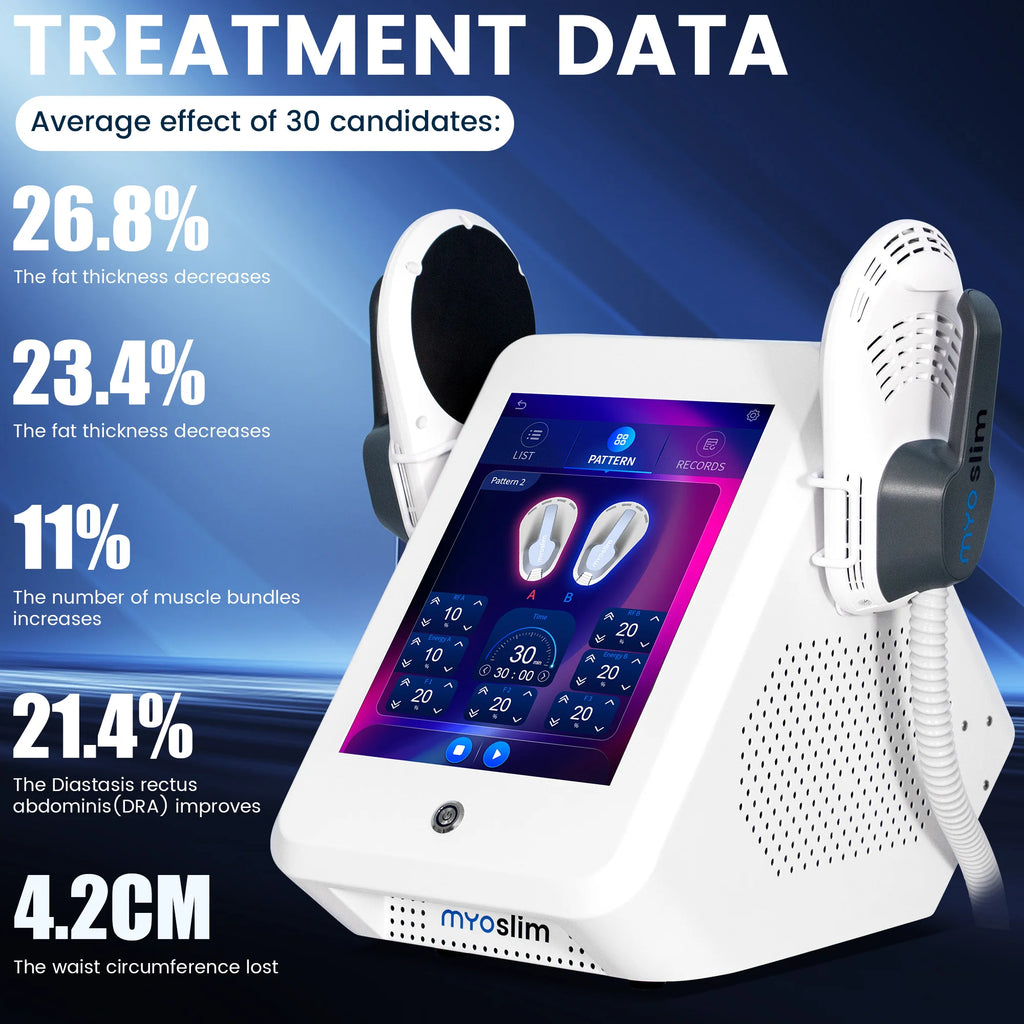 MYOslim EMS Body Slim Sculpt Muscle Stimulate Fat Removel Machine 6500W RF Weight Lose Portable Electromagnetic