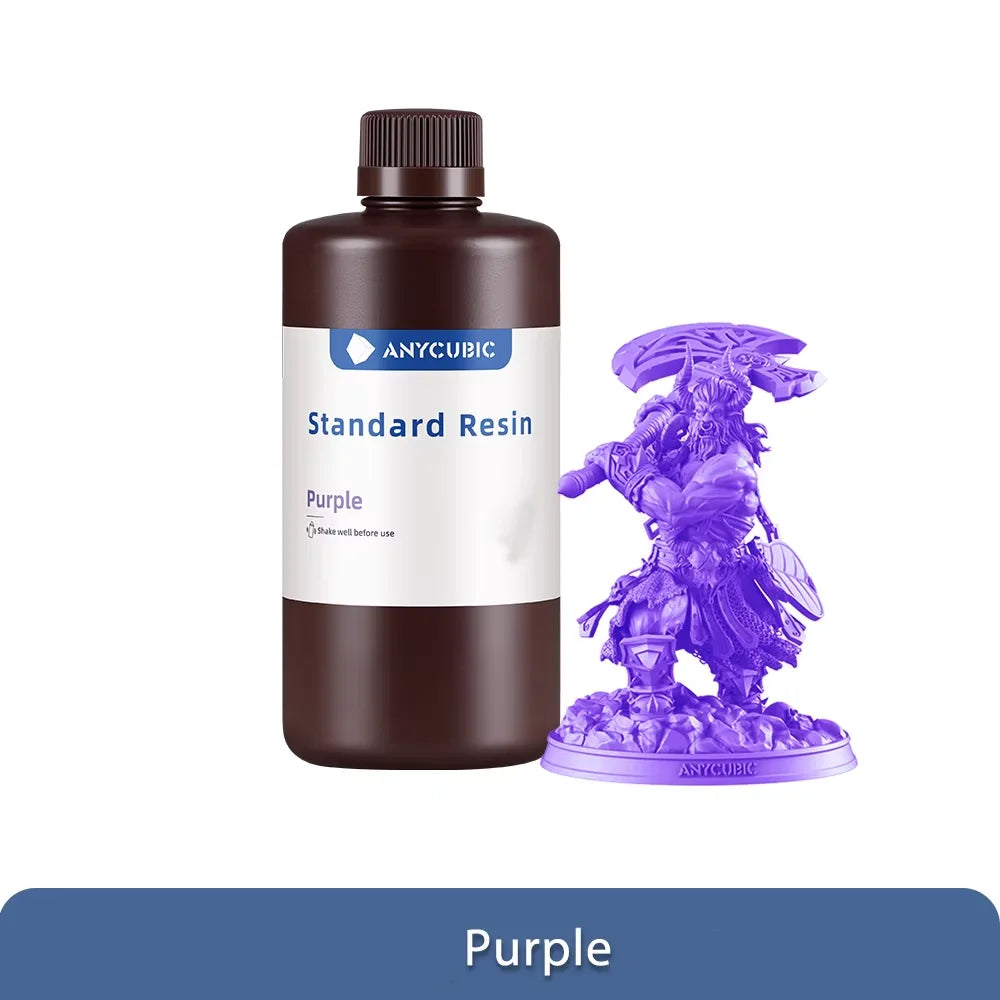 10kg ANYCUBIC 405nm Standard Resin UV Resin For Photon 3D Printer High Precision UV Photopolymer Resin Printing Material