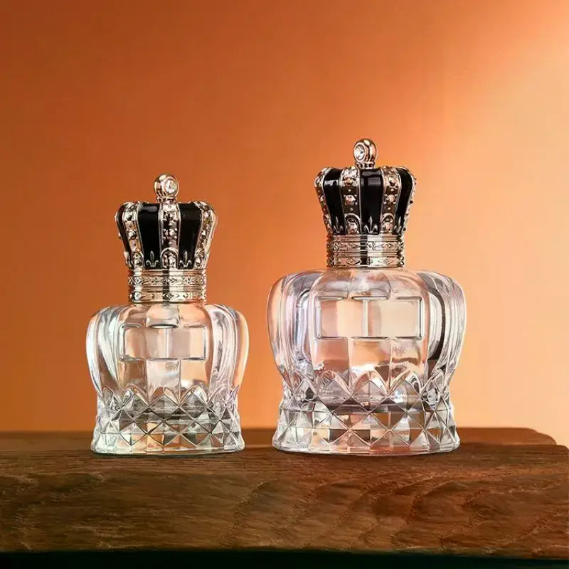 50/100ml Premium Perfume Bottle Clear Thickened Glass Empty Spray Bottle Crimp Nick Bayonet Bottle Need A Tool
