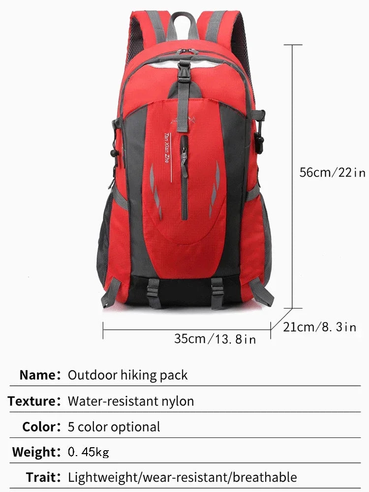 Outdoor Travel Backpack Big Capacity Fashion Travel Backpacks Men Climbing Travel Backpack Classic Sport Travel Backpacks