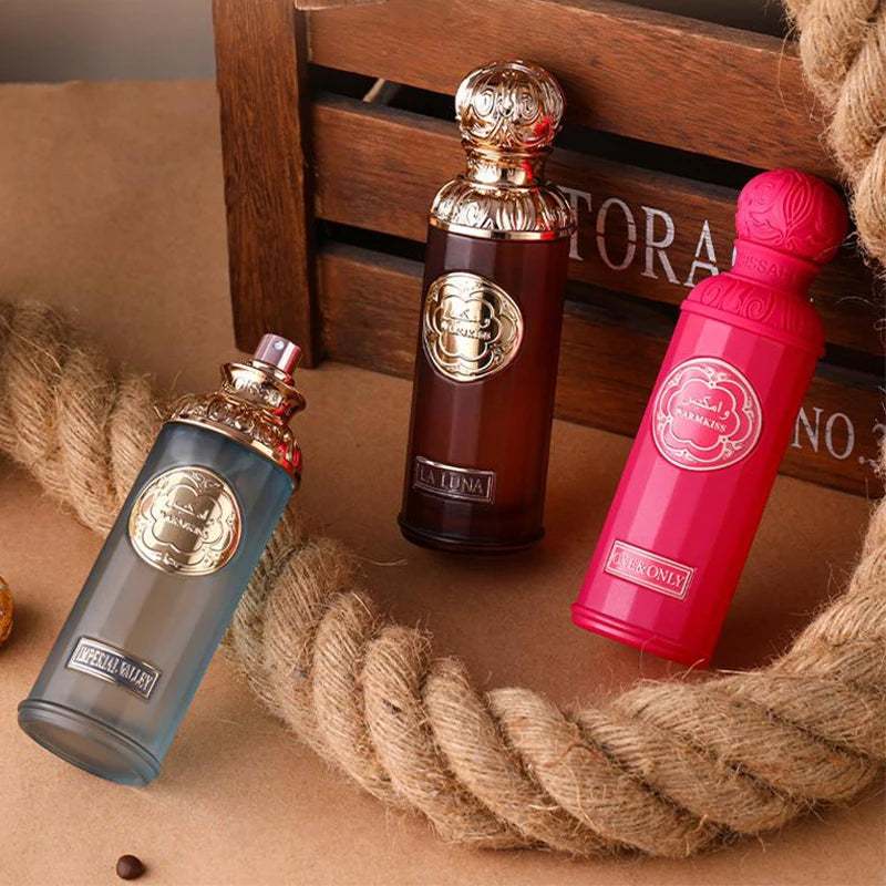 Luxury Arab Long Lasting Perfume Spray,Women Oriental Woody Floral Fruity Scent,Musk/Jasmine Fragrance,Men Date Eau De Toilette