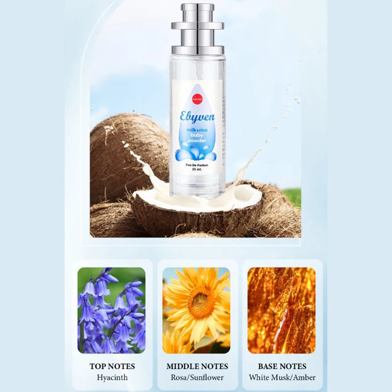Floral Unisex Fragrance High-end Baby Milk Scented Pagoda-shaped Eau De Toilette Fresh Vanilla Lavender Deodorizing Body Spray