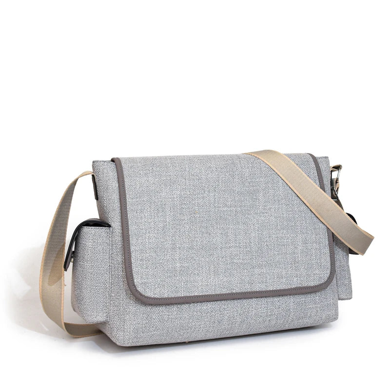 New Women's Large Capacity Canvas Shoulder Bag Casual Tote Handbag Trendy Messenger Bag for Everyday Use