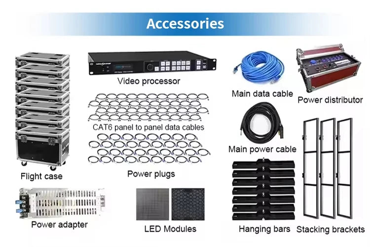P2.6 P2.9 P3.9 Wholesale Display Screen Price HD Stage Events LED Video Wall Panel on Sale Rental Indoor Led Wall
