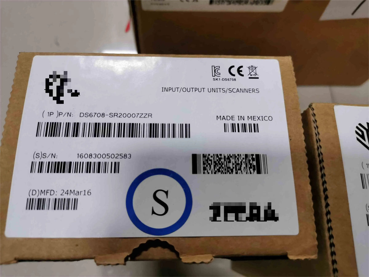 DS6708-SR20007ZZR For SYMBOLL Wired Barcode Scanner Handheld 1D 2D Barcode Scanner QR  Code Reader
