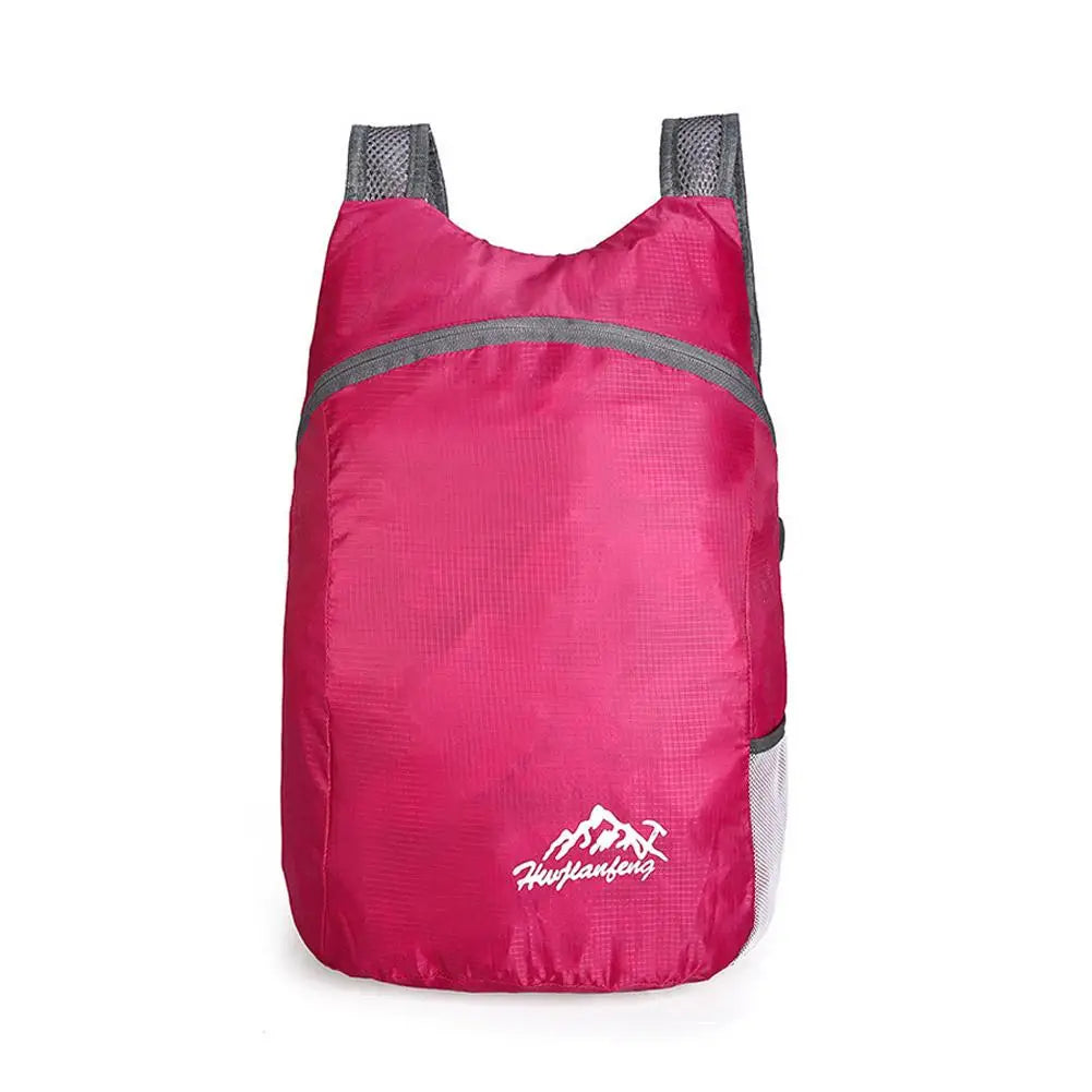 Folding Backpack Waterproof Lightweight Travel Storage Bag Hiking Sports Large Capacity Portable Outdoor Bag